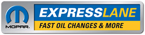 MOPAR Express Lane Oil Change Logo