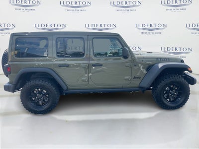 2025 Jeep Wrangler WRANGLER 4-DOOR WILLYS