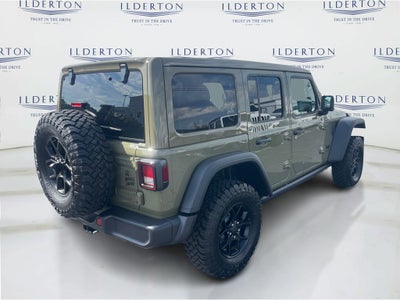 2025 Jeep Wrangler WRANGLER 4-DOOR WILLYS