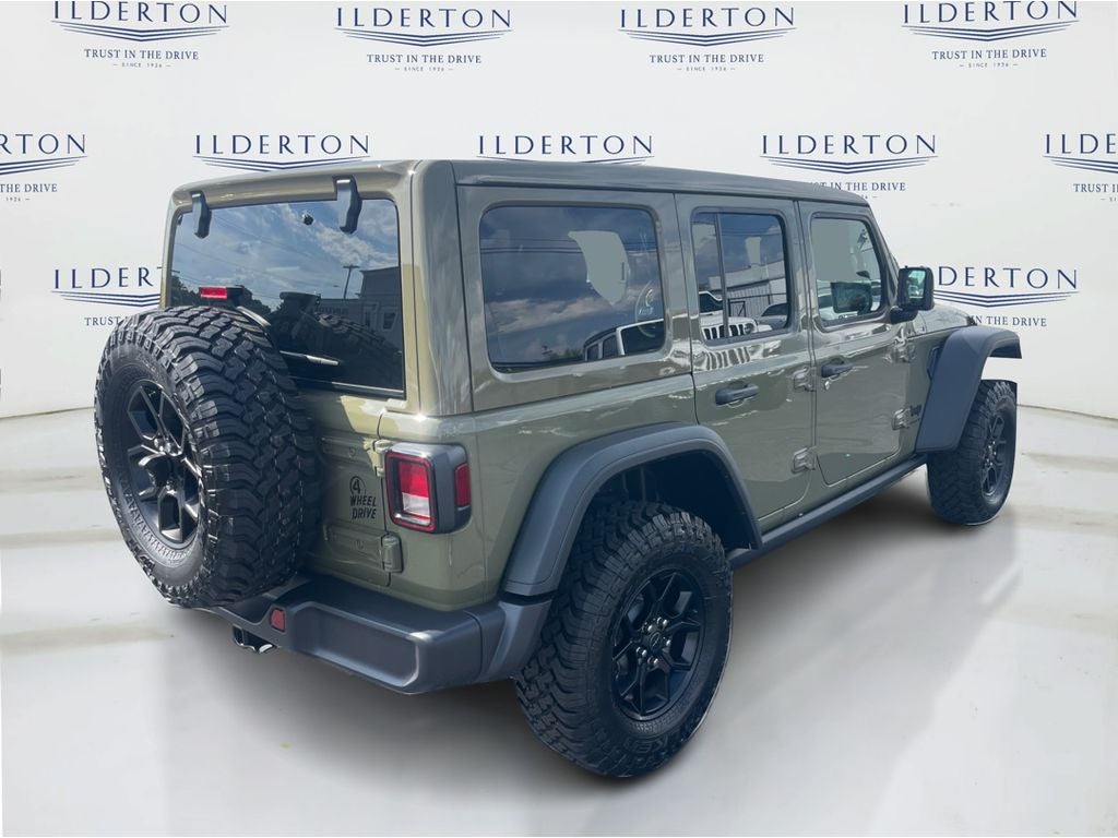 2025 Jeep Wrangler WRANGLER 4-DOOR WILLYS
