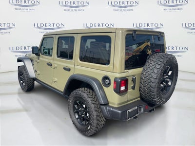 2025 Jeep Wrangler WRANGLER 4-DOOR WILLYS