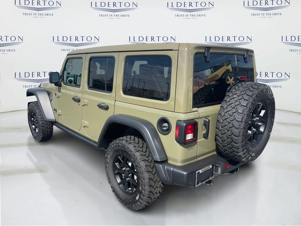 2025 Jeep Wrangler WRANGLER 4-DOOR WILLYS