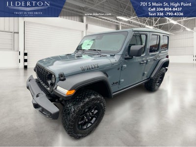 2025 Jeep Wrangler WRANGLER 4-DOOR WILLYS