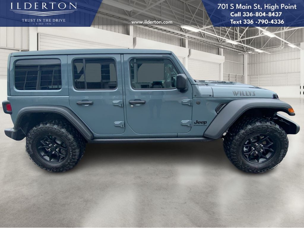 2025 Jeep Wrangler WRANGLER 4-DOOR WILLYS