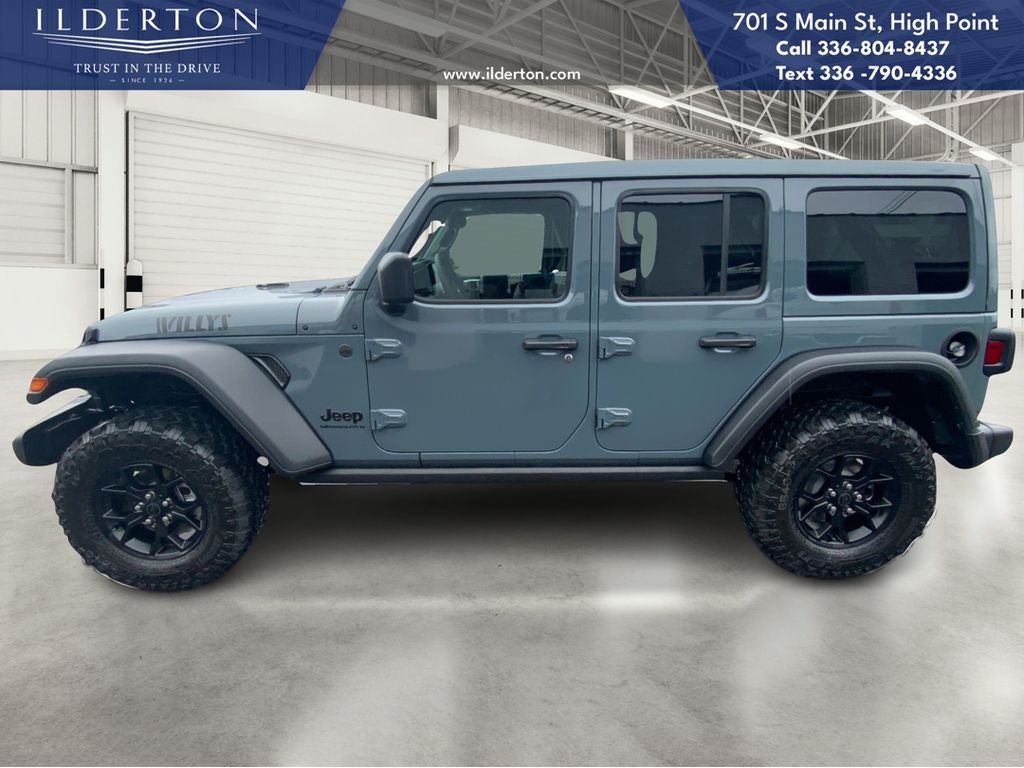 2025 Jeep Wrangler WRANGLER 4-DOOR WILLYS