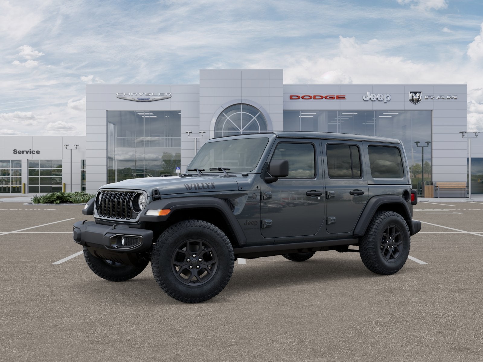 2025 Jeep Wrangler WRANGLER 4-DOOR WILLYS