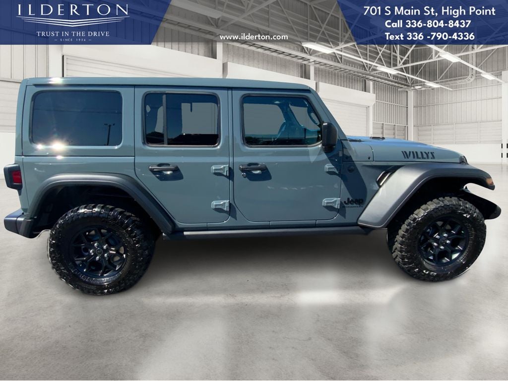 2025 Jeep Wrangler WRANGLER 4-DOOR WILLYS