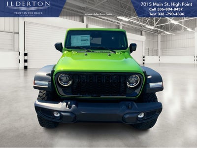 2025 Jeep Wrangler WRANGLER 4-DOOR WILLYS