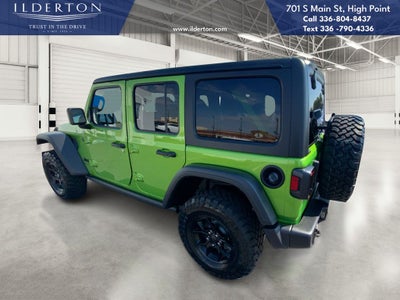 2025 Jeep Wrangler WRANGLER 4-DOOR WILLYS