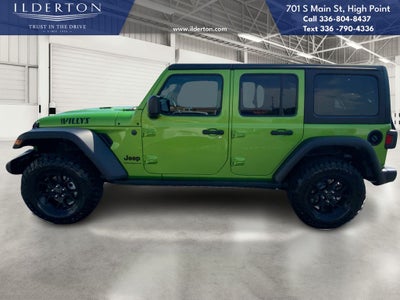 2025 Jeep Wrangler WRANGLER 4-DOOR WILLYS