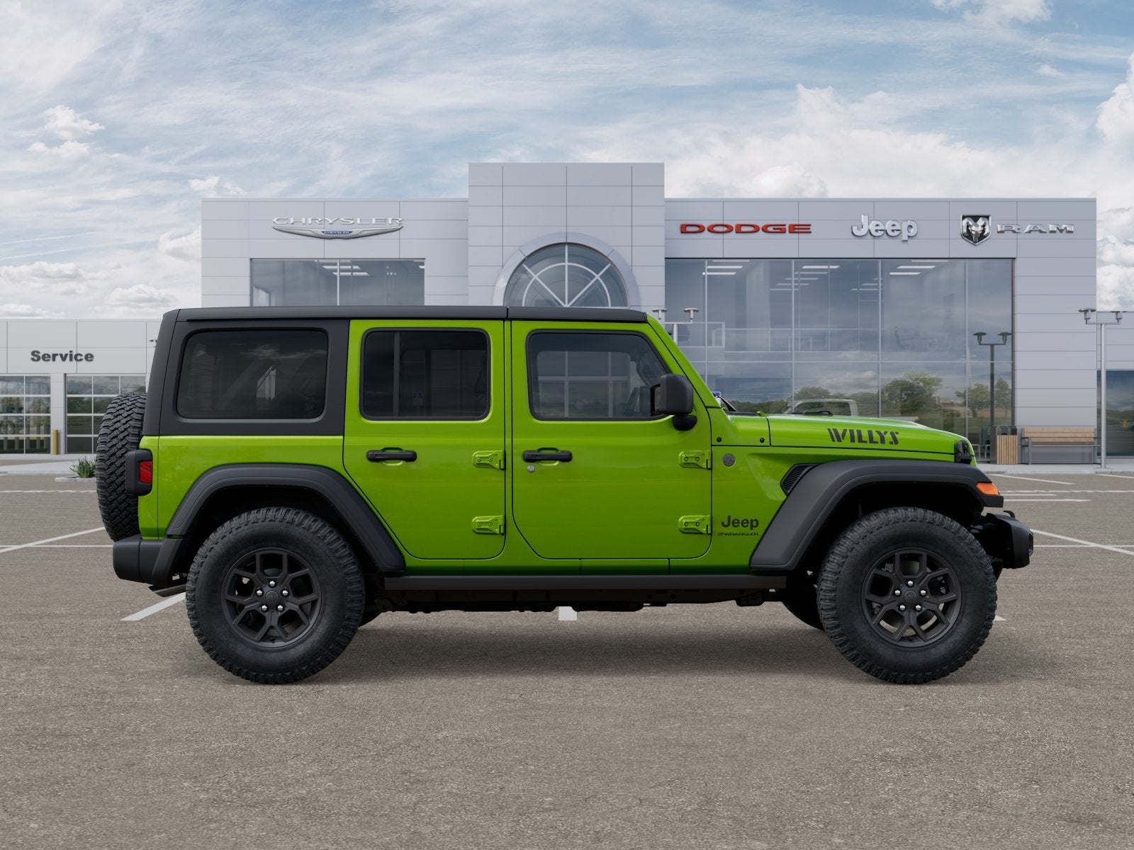 2025 Jeep Wrangler WRANGLER 4-DOOR WILLYS