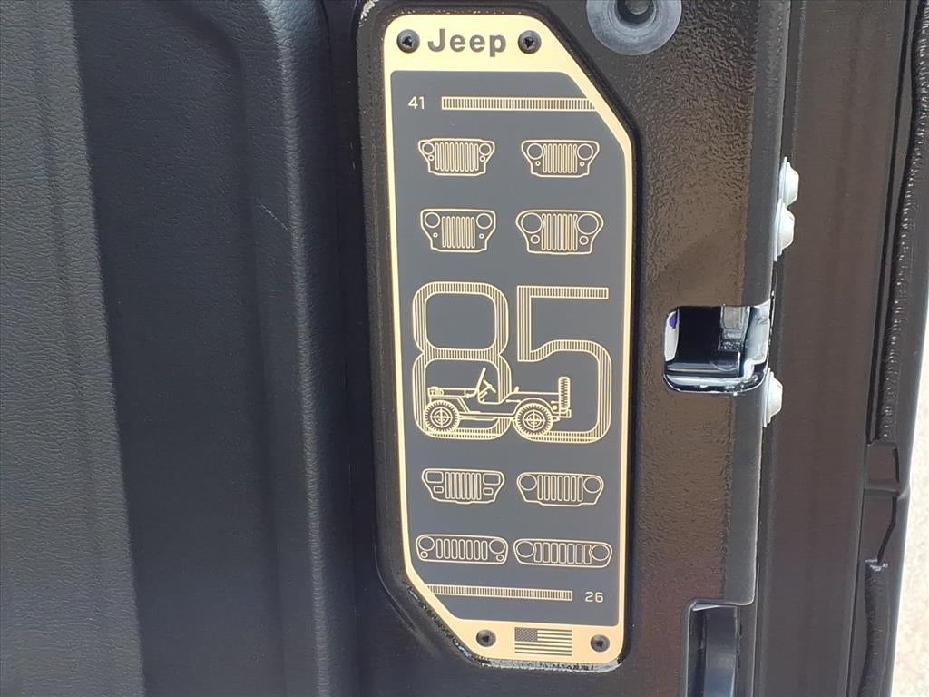 2026 Jeep Wrangler WRANGLER 4-DOOR 85TH ANNIVERSARY EDITION