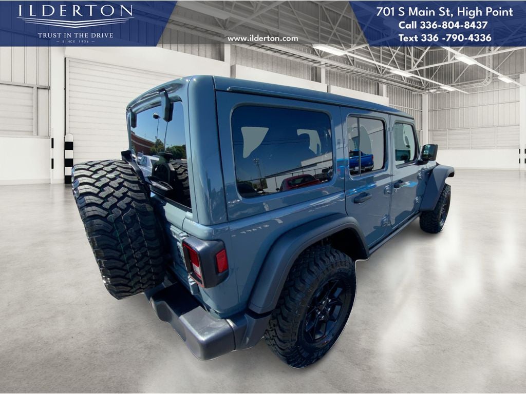 2025 Jeep Wrangler WRANGLER 4-DOOR WILLYS