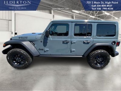 2025 Jeep Wrangler WRANGLER 4-DOOR WILLYS