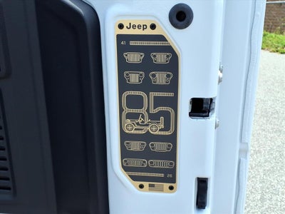 2026 Jeep Wrangler WRANGLER 4-DOOR 85TH ANNIVERSARY EDITION