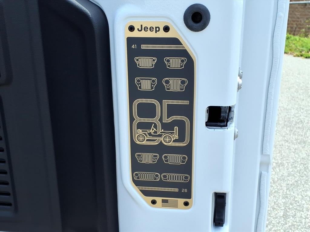 2026 Jeep Wrangler WRANGLER 4-DOOR 85TH ANNIVERSARY EDITION