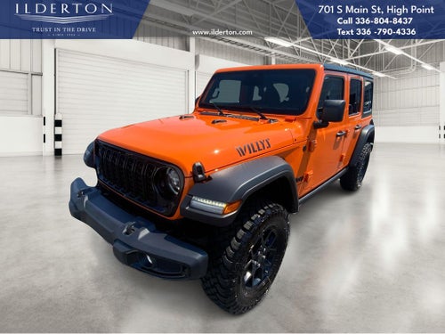2025 Jeep Wrangler WRANGLER 4-DOOR WILLYS