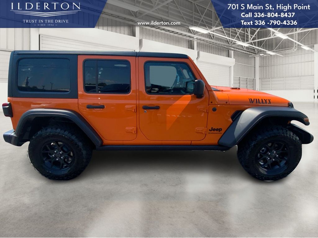2025 Jeep Wrangler WRANGLER 4-DOOR WILLYS