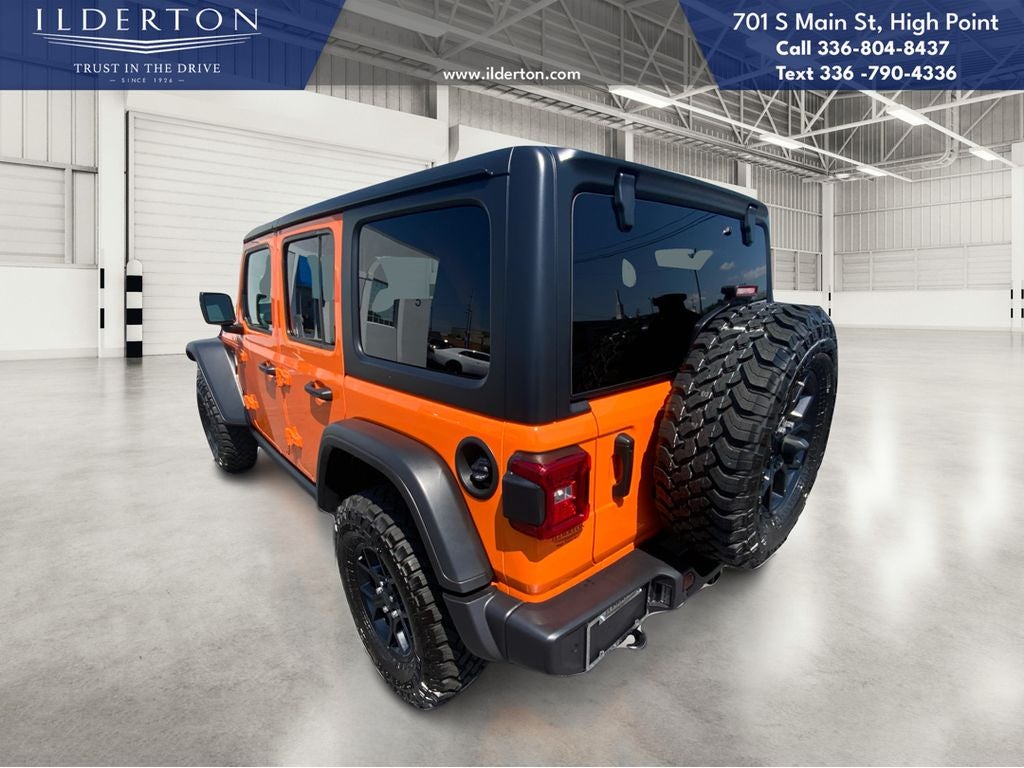 2025 Jeep Wrangler WRANGLER 4-DOOR WILLYS