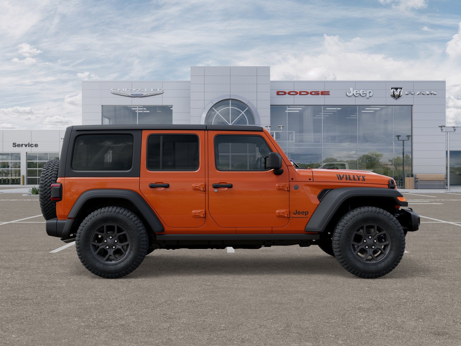 2025 Jeep Wrangler WRANGLER 4-DOOR WILLYS