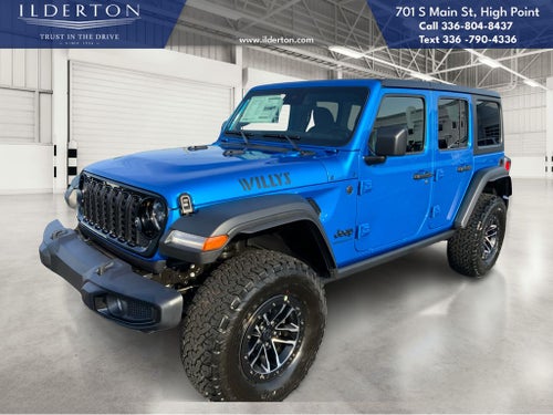 2025 Jeep Wrangler WRANGLER 4-DOOR WILLYS
