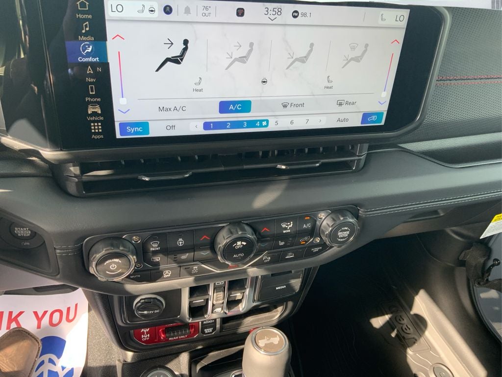 2025 Jeep Wrangler WRANGLER 4-DOOR RUBICON X