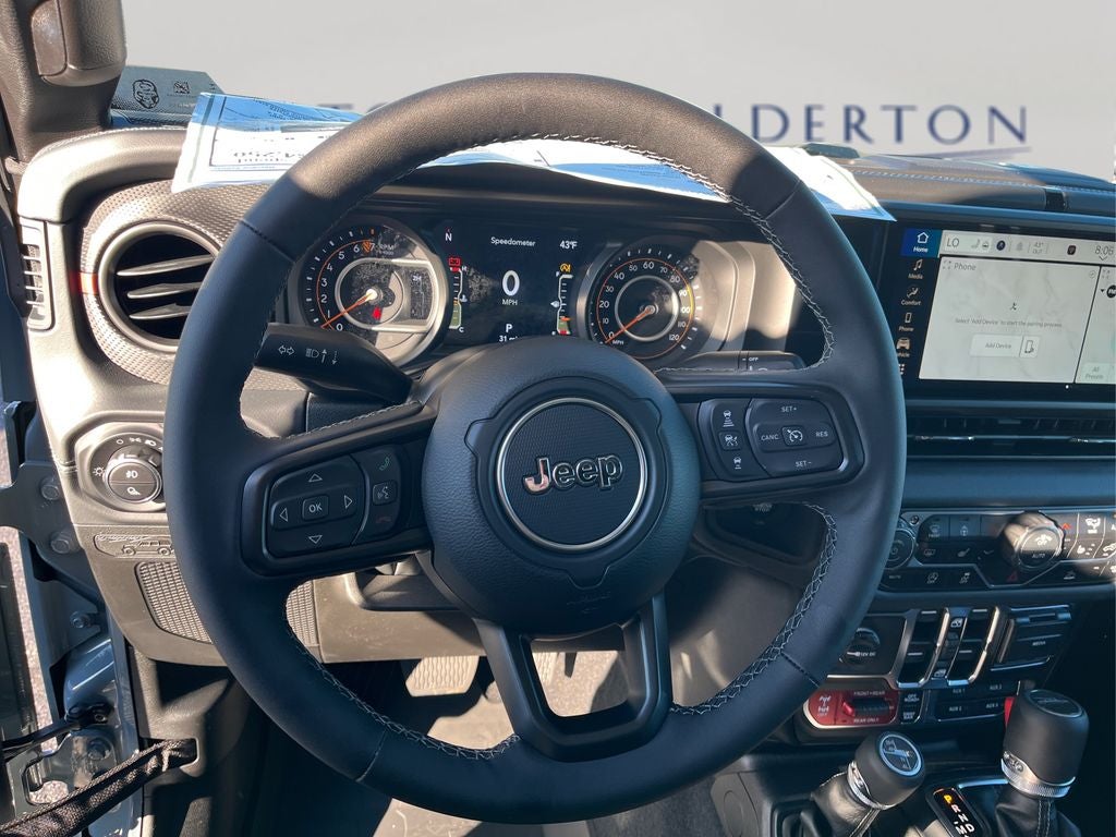 2025 Jeep Gladiator GLADIATOR RUBICON 4X4