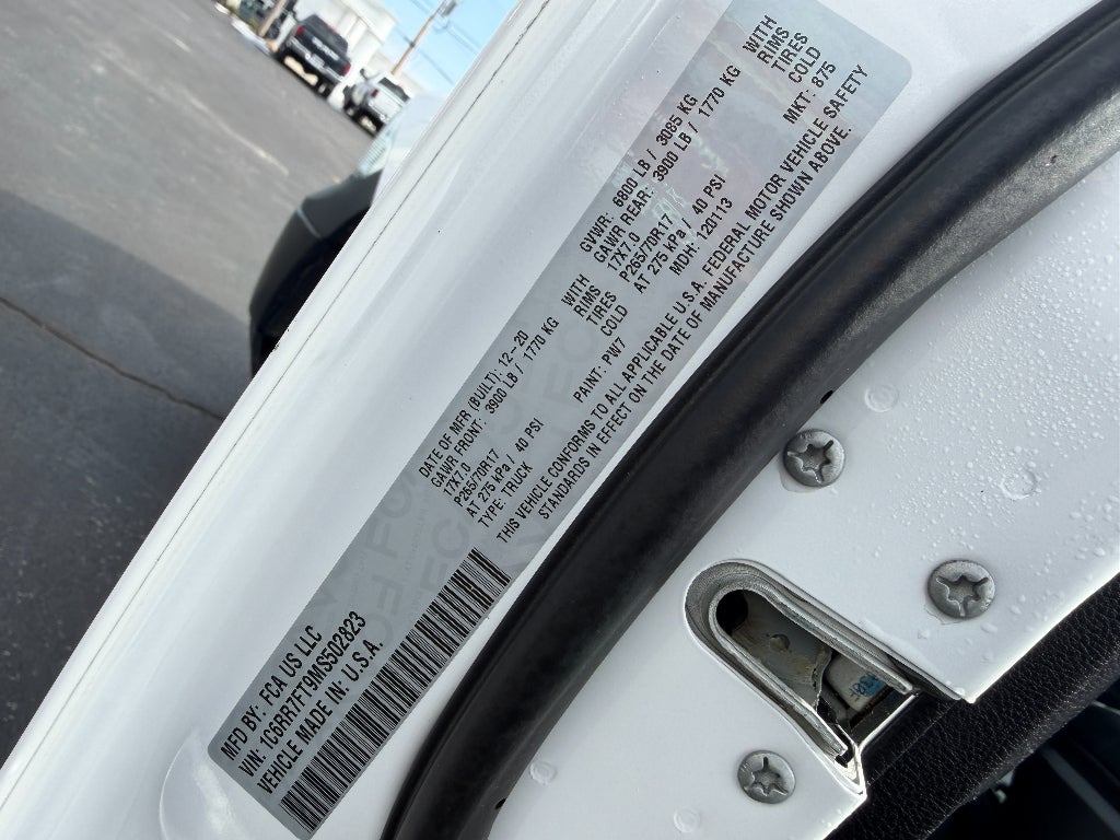 2021 RAM 1500 Classic Tradesman Quad Cab 4x4 6'4' Box