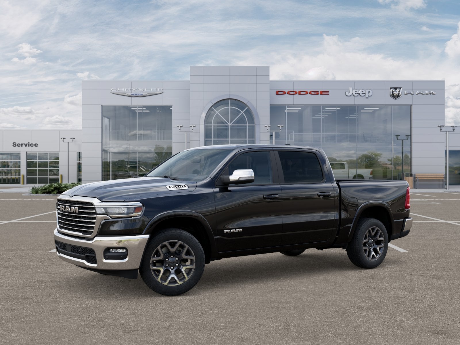 2025 RAM Ram 1500 RAM 1500 LARAMIE CREW CAB 4X4 5'7' BOX