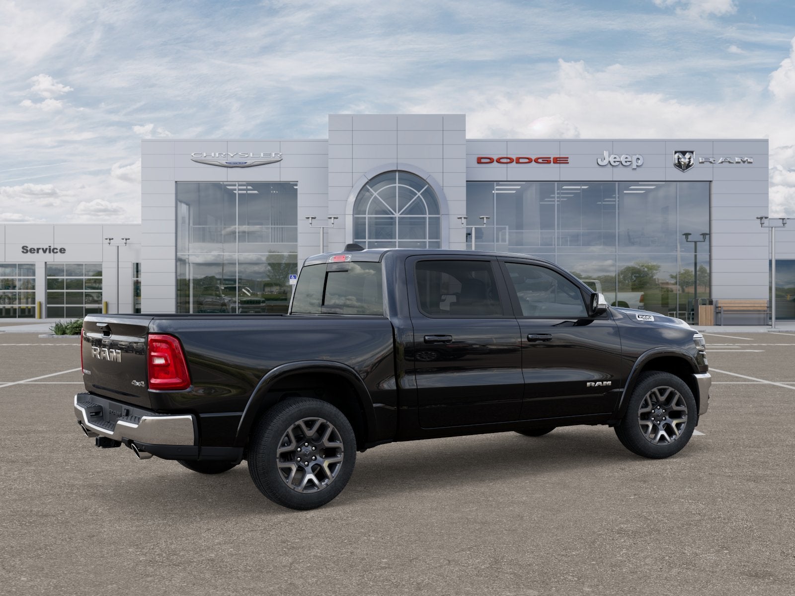 2025 RAM Ram 1500 RAM 1500 LARAMIE CREW CAB 4X4 5'7' BOX