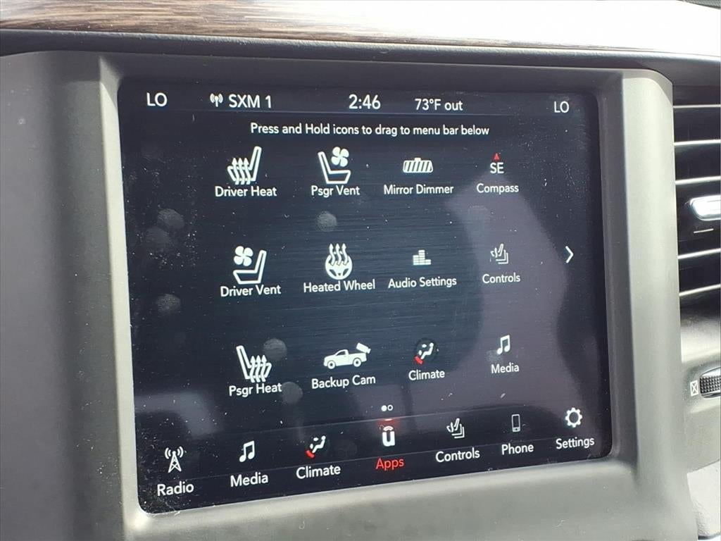 2020 RAM 1500 Laramie Crew Cab 4x4 5'7' Box