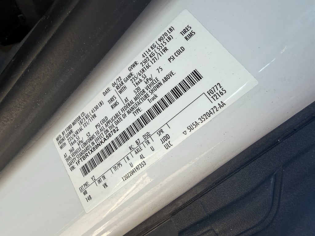 2022 Ford Transit-250 Cargo Van Base