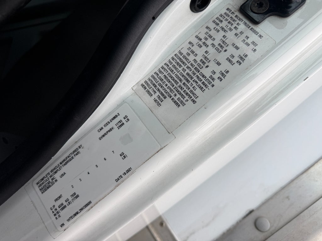 2022 International MV Base