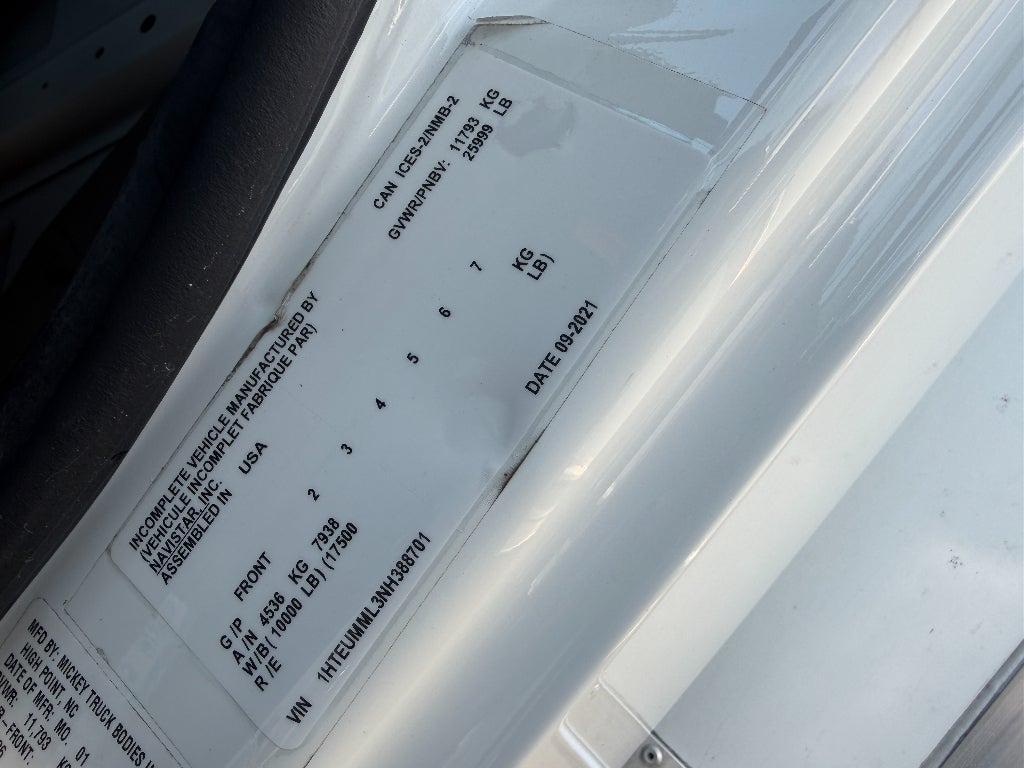 2022 International MV Base