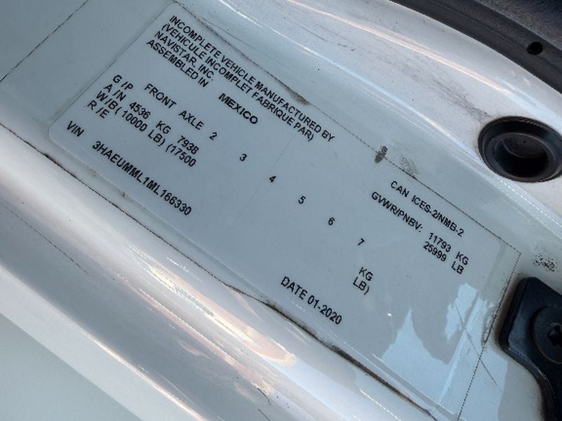 2021 International MV Base