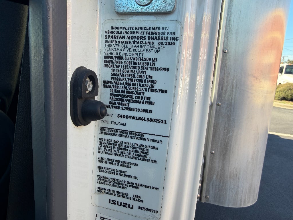 2020 Isuzu NPR HD Base