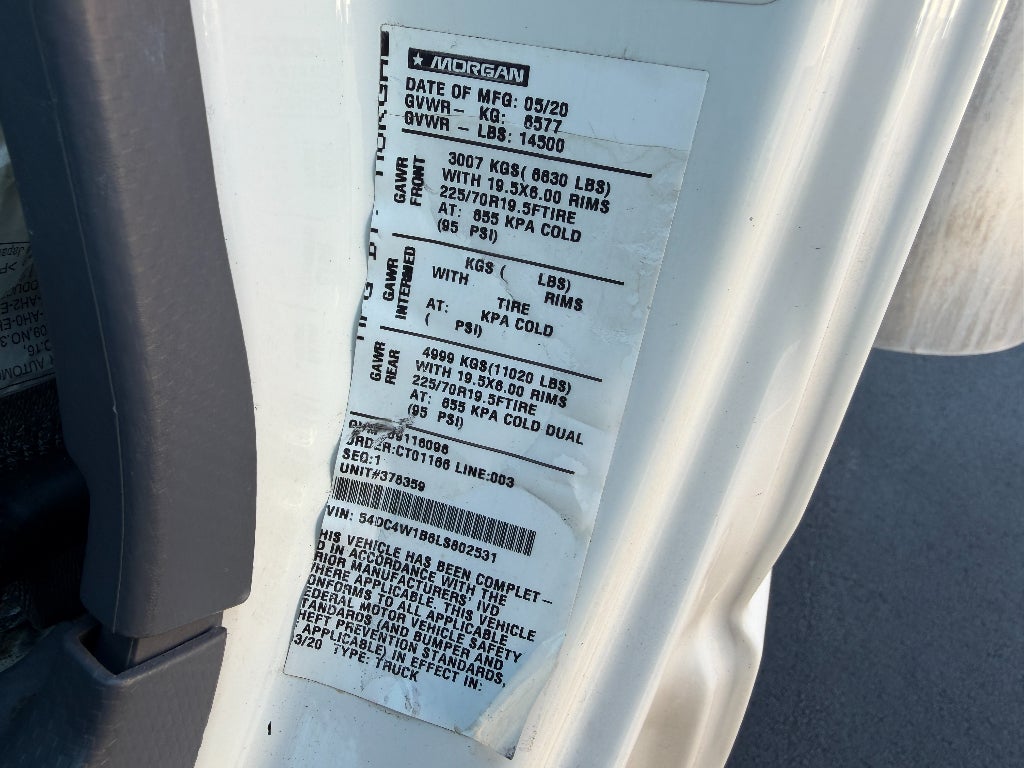 2020 Isuzu NPR HD Base