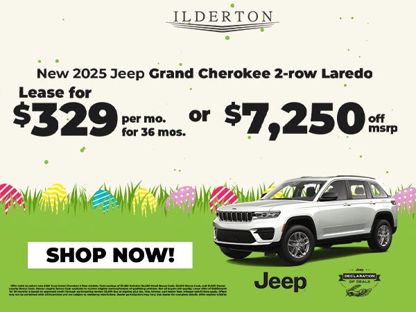 New 2025 Jeep Offer