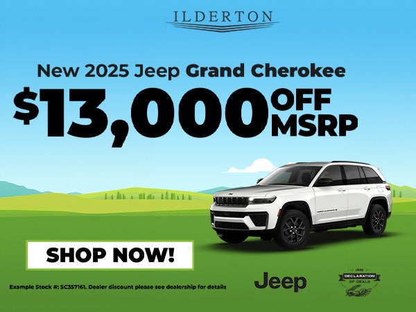 New Jeep Specials
