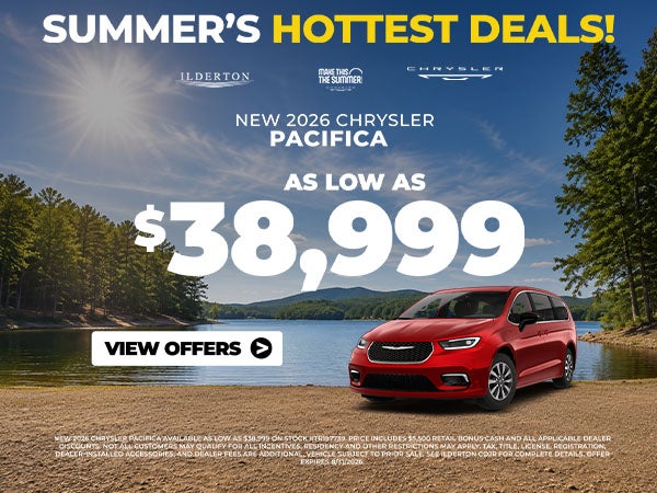 2026 Chrysler Pacifica Special