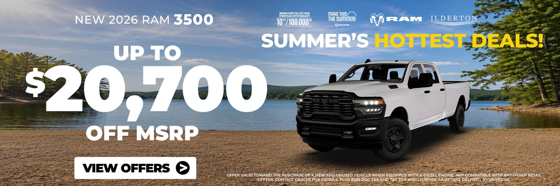 2026 RAM 3500 Offer