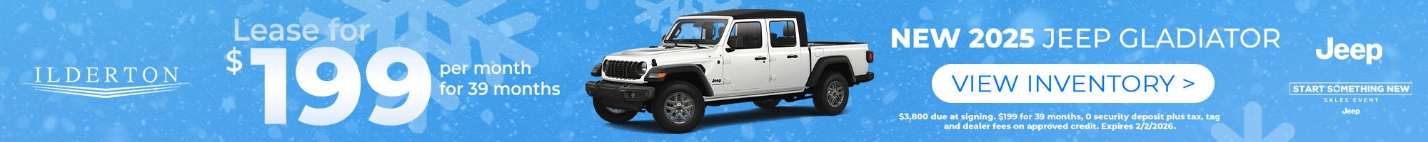 New 2025 Jeep Gladiator