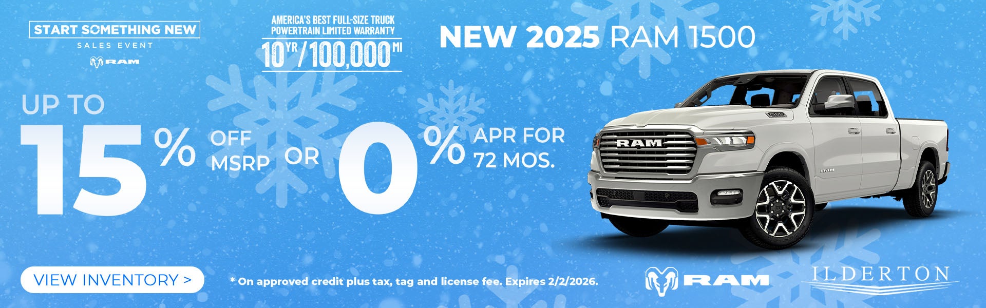 New RAM 1500 Special