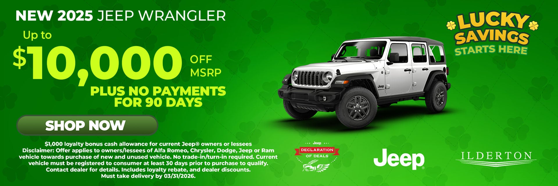 Jeep Wrangler Deals 