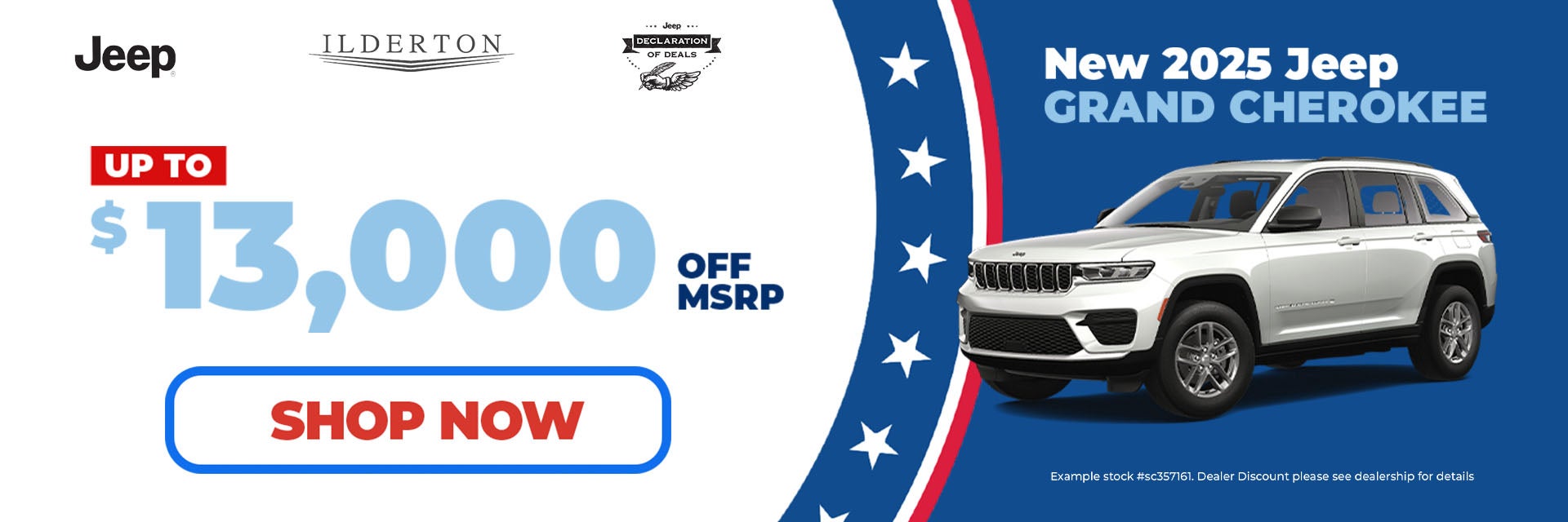 2025 Grand Cherokee Offer