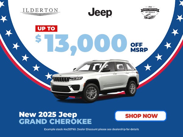 2025 Grand Cherokee Offer