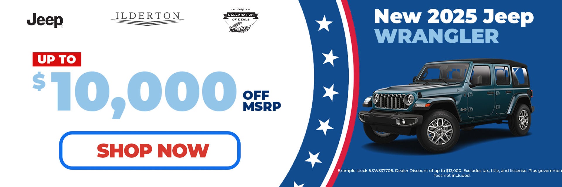 2025 Jeep Wrangler Offer
