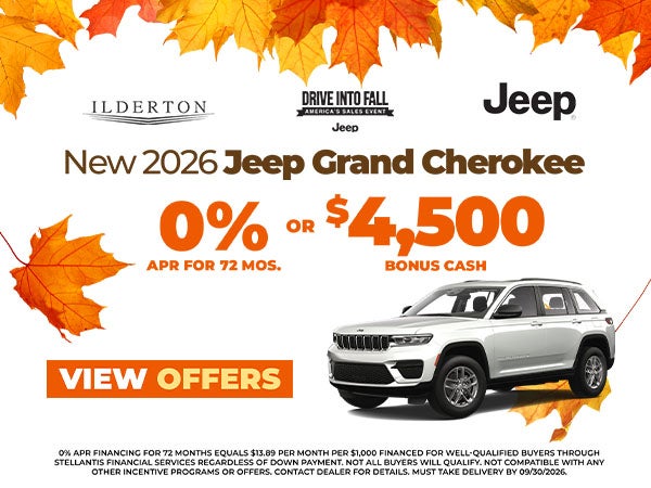 0% for 72 months or $4,500 in Bonus Cash.