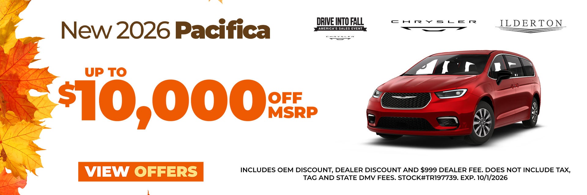 Up to $10k Off MSRP