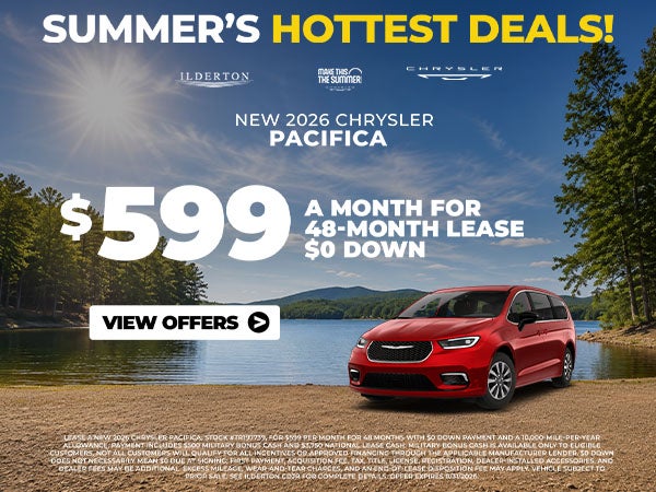 2026 Chrysler Pacifica Special